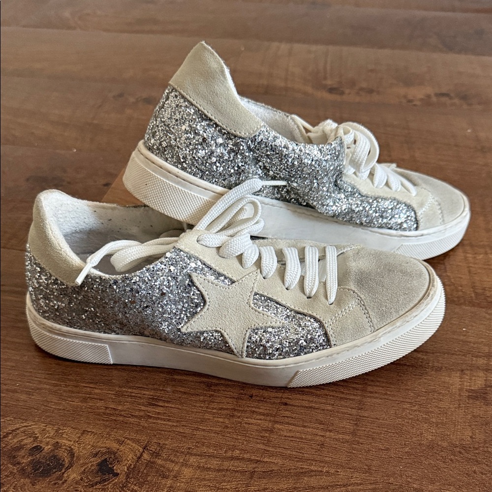Steven Madden Glitter Sneakers